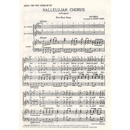 Händel, G.F - Hallelujah...