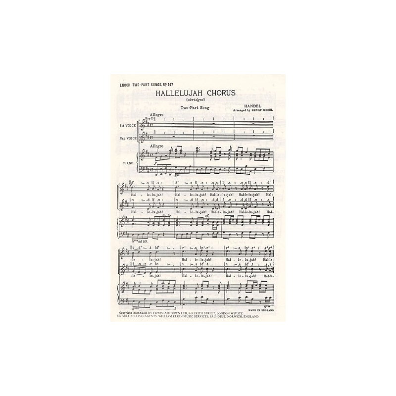 Händel, Georg Friedrich - Hallelujah Chorus