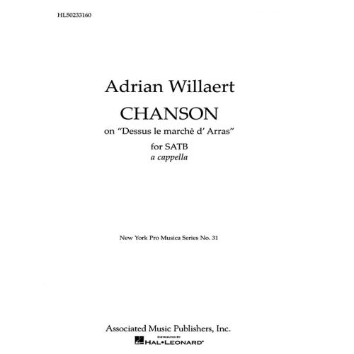 Willaert, Adrian - Dessus...