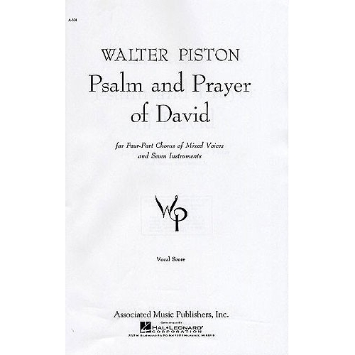Walter Piston - Psalm and...