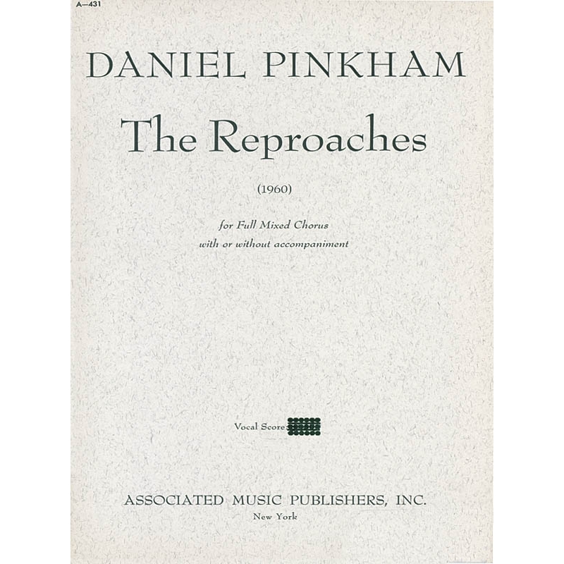 Pinkham, Daniel - Reproaches (1960)
