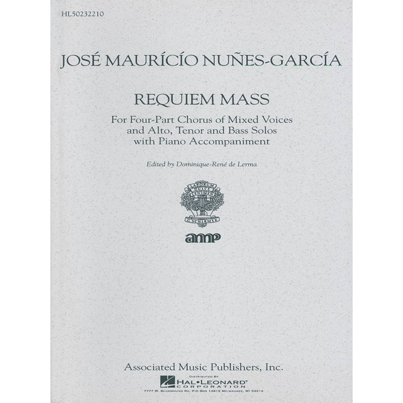 Garcia, José Mauricio Nunes - Requiem Mass