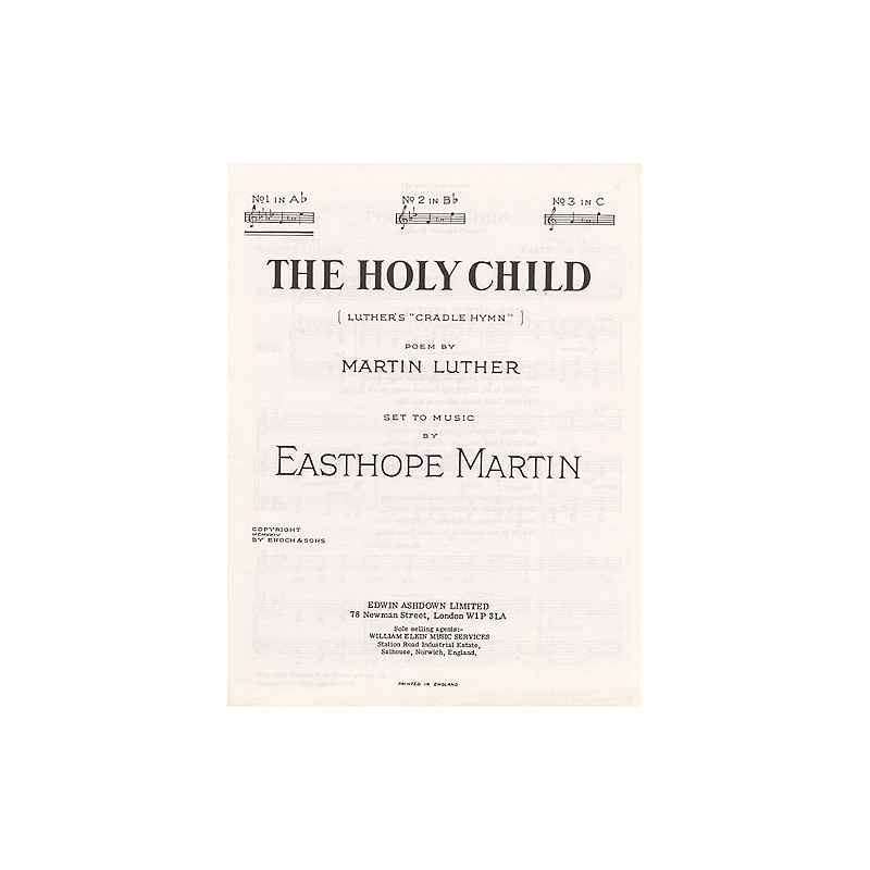 Easthope, Martin - The Holy Child In A Flat Major