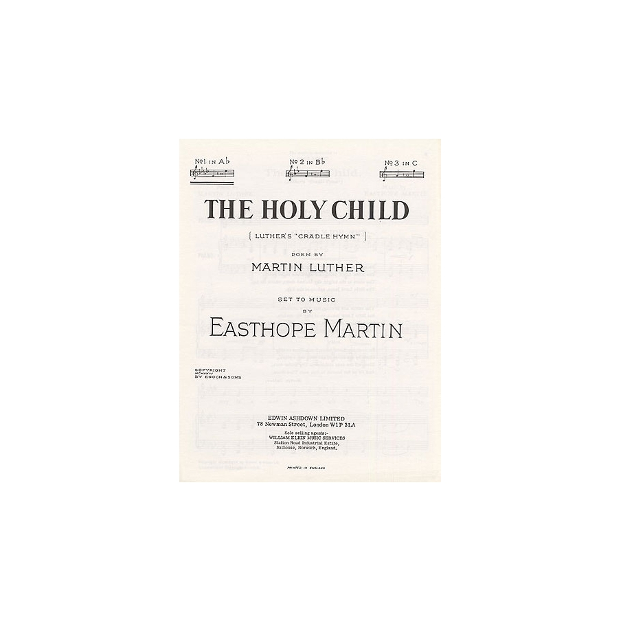 Easthope, Martin - The Holy Child In A Flat Major