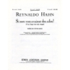 Hahn, Reynaldo - If My Songs Were Only Winged
