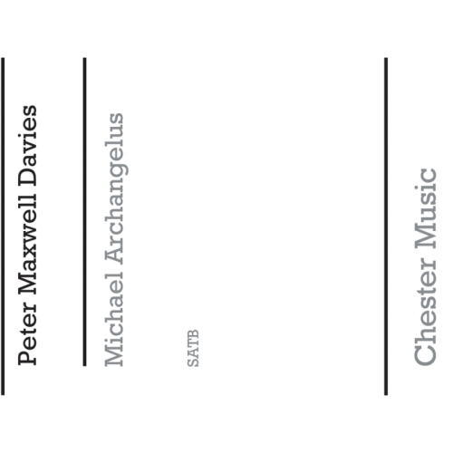 Davies, Peter Maxwell - Michael Archangelus