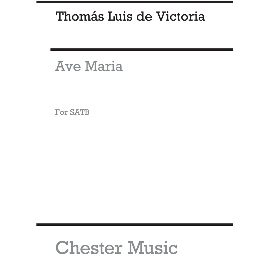 Victoria, Tomás Luis - Ave Maria (Steele)