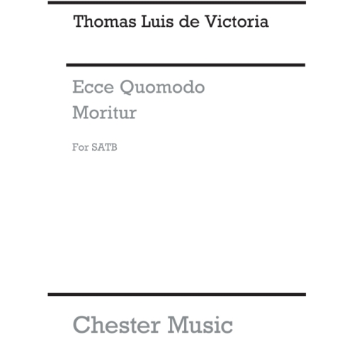 Victoria, Tomás Luis - Ecce...