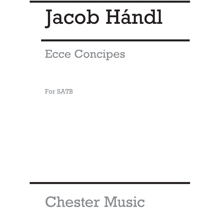 Handl, Jacob - Ecce Concipies