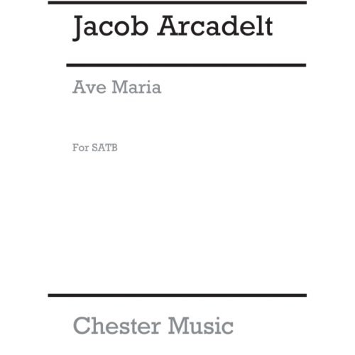 Arcadelt, Jacques - Ave...