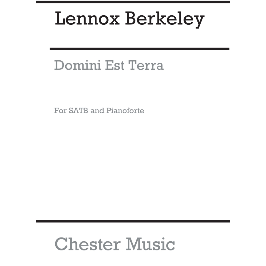 Berkeley, Lennox - Domini Est Terra