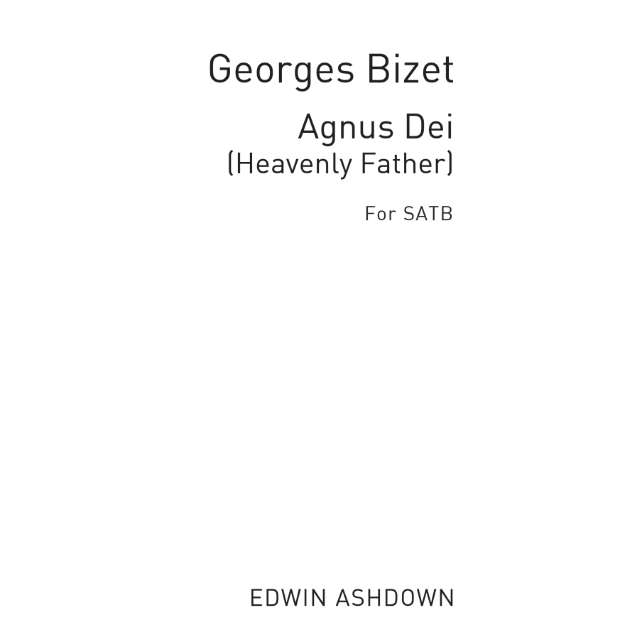 Bizet, Georges - Agnus Dei