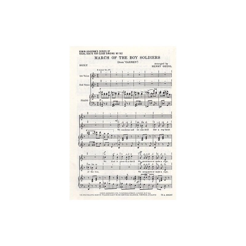 Bizet, Georges - March Of The Boy Soldiers