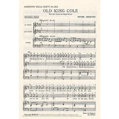 Jenkyns, Peter - Old King Cole