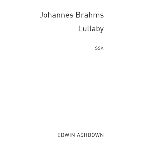 Brahms, Johannes - Lullaby
