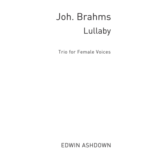 Brahms, Johannes - Lullaby