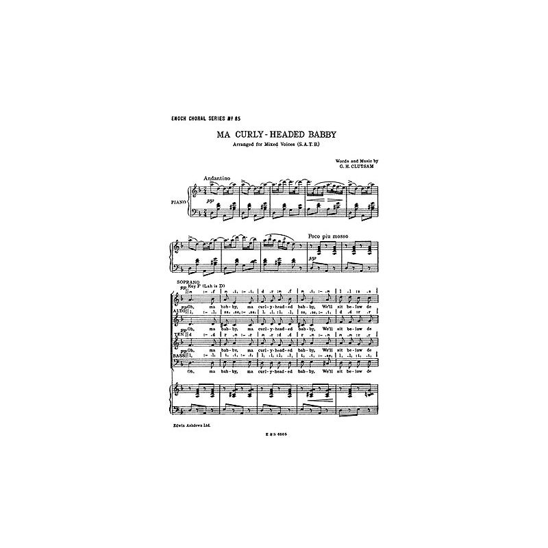 Clutsam, George Howard - Ma Curly-Headed Babby