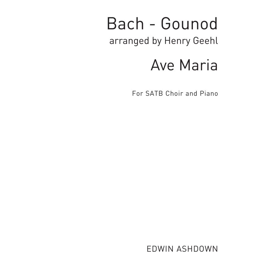 Gounod & Bach - Ave Maria