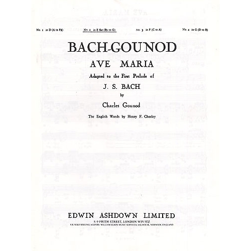 Bach, J.S - Ave Maria In E...
