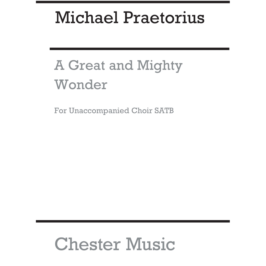 Whitbourn, James - A Great And Mighty Wonder