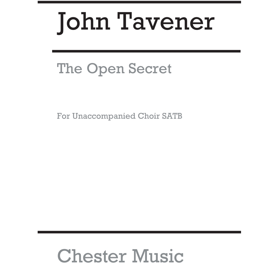 Tavener, John - The Open Secret