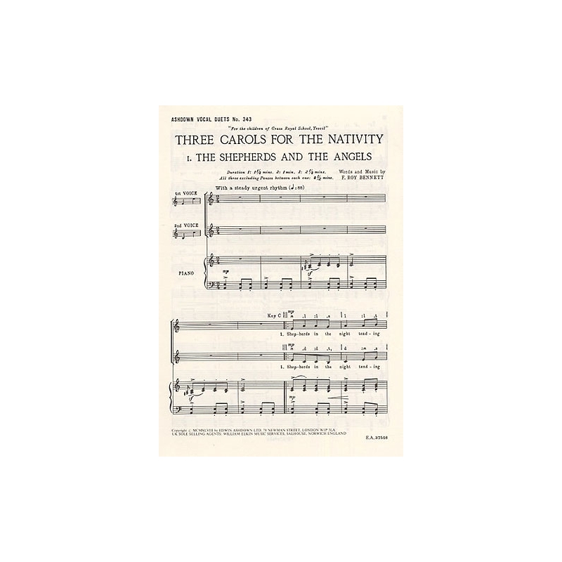 Bennett & Bennett - Three Carols For The Nativity