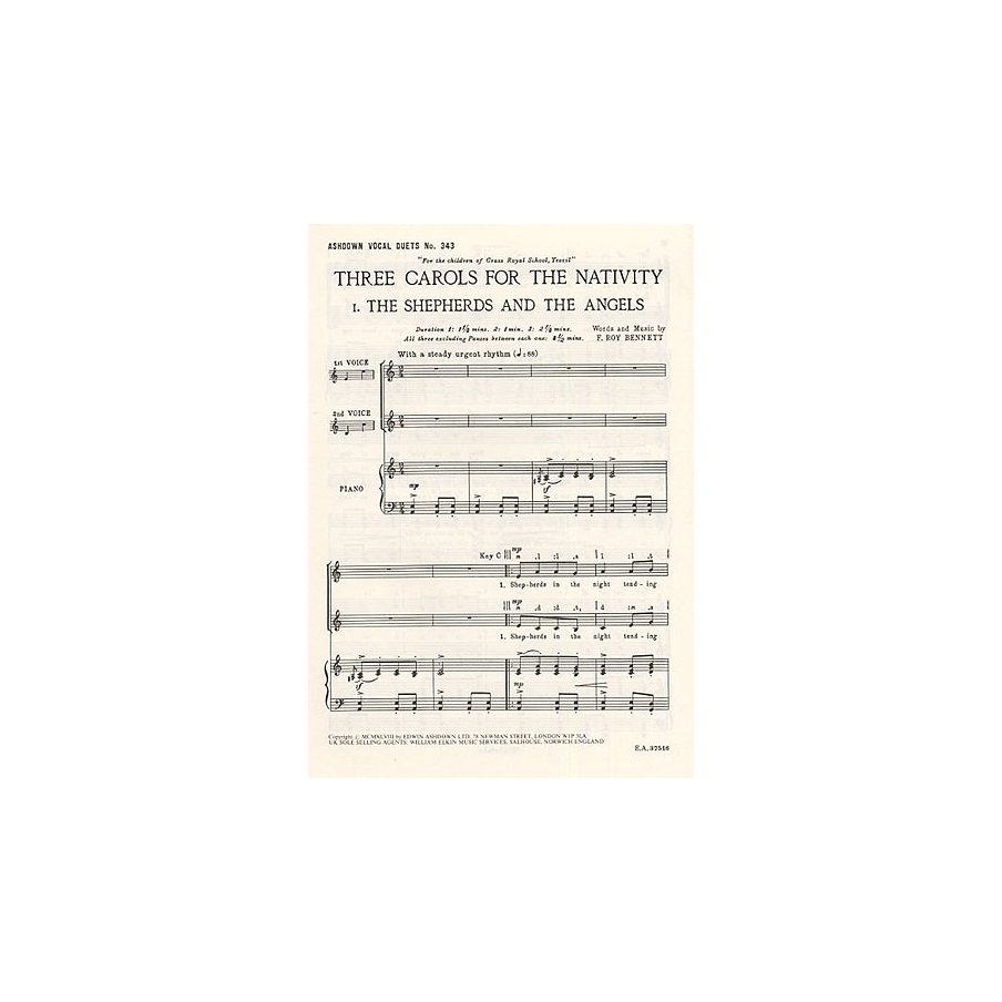Bennett & Bennett - Three Carols For The Nativity