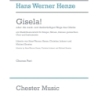 Henze, Hans Werner - Gisela!