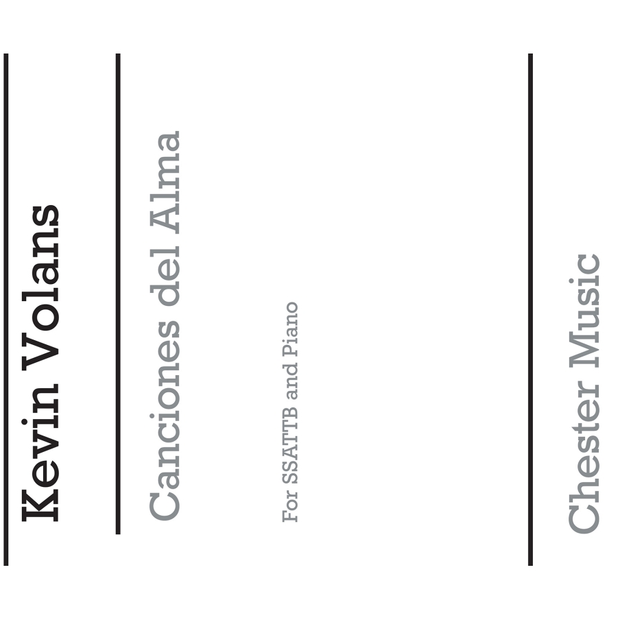 Volans, Kevin - Canciones del Alma