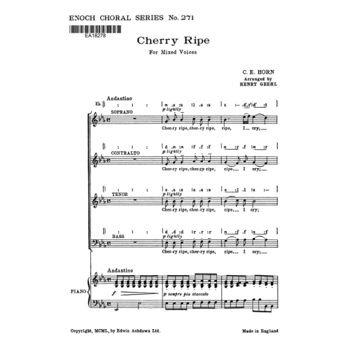 Horn, C. - Cherry Ripe