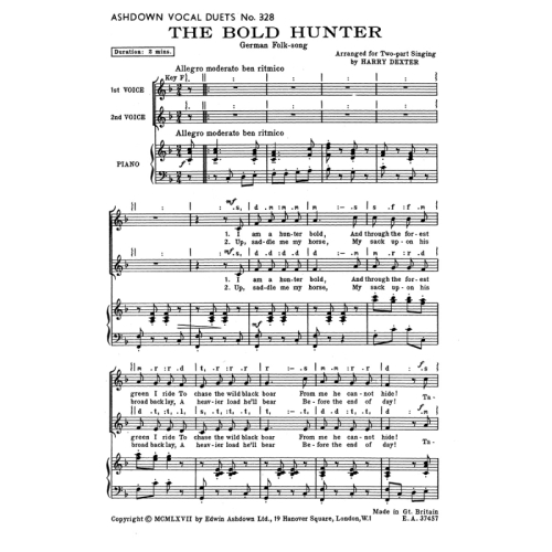 Dexter, Harold - Bold Hunter