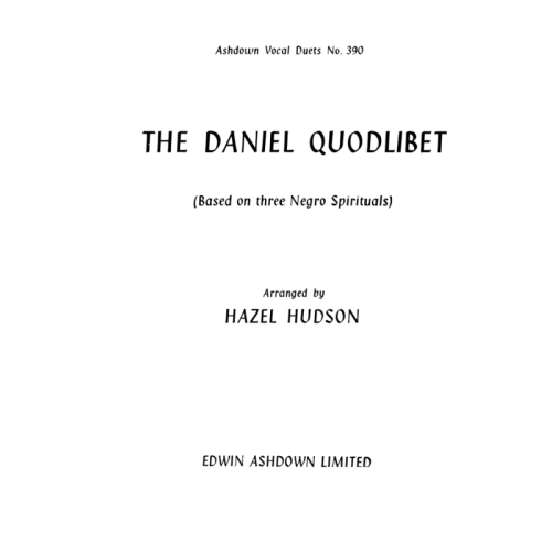Hudson, Hazel - The Daniel...