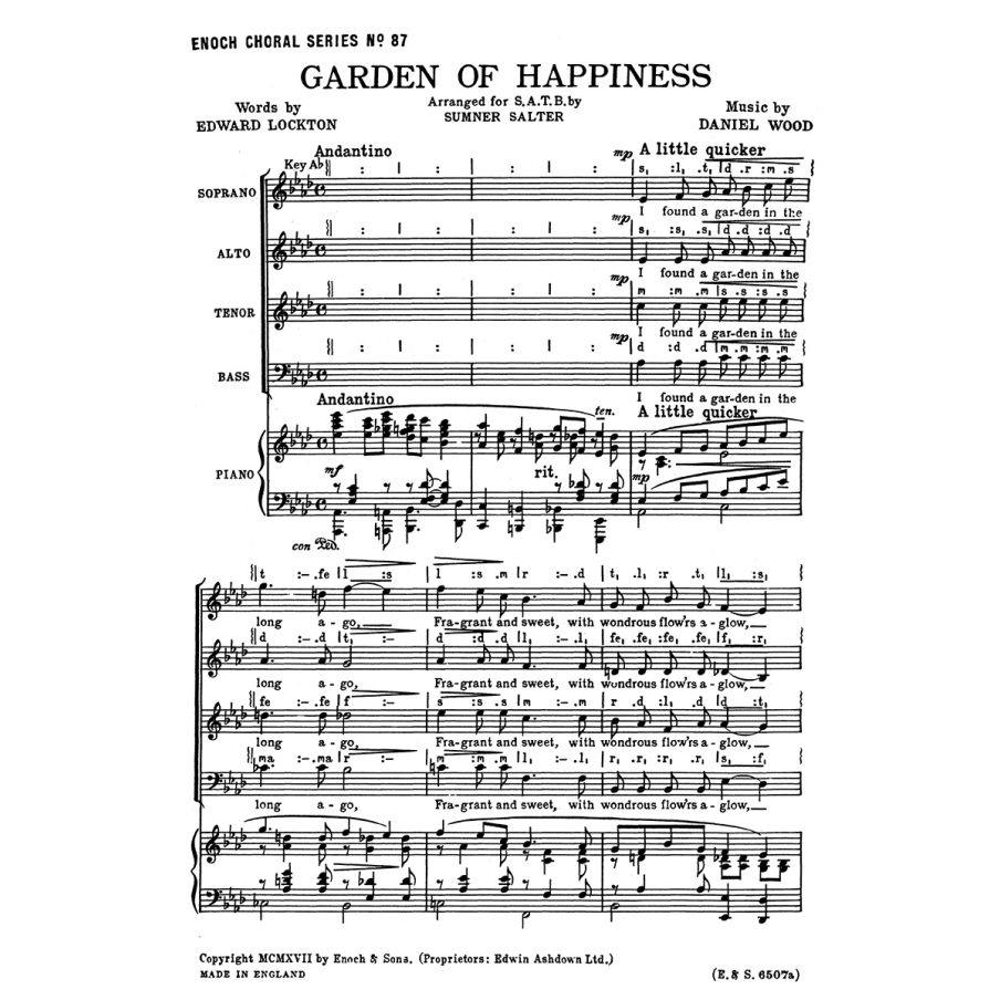 Wood, Daniel - Garden Of Happiness