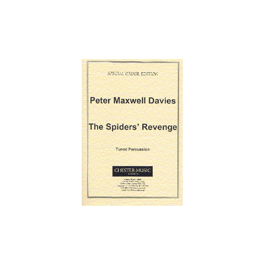 Davies, Peter Maxwell - The Spiders' Revenge - Tuned Percussion