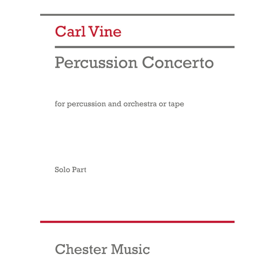 Vine, Carl - Percussion Concerto