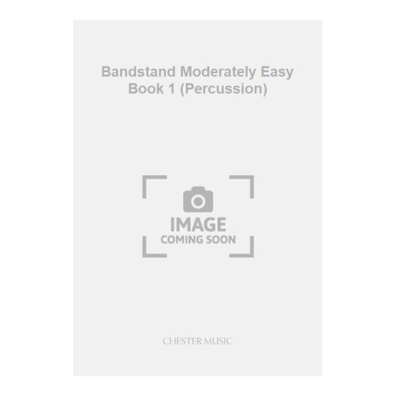 Bandstand Moderately Easy Book 1 (Percussion)