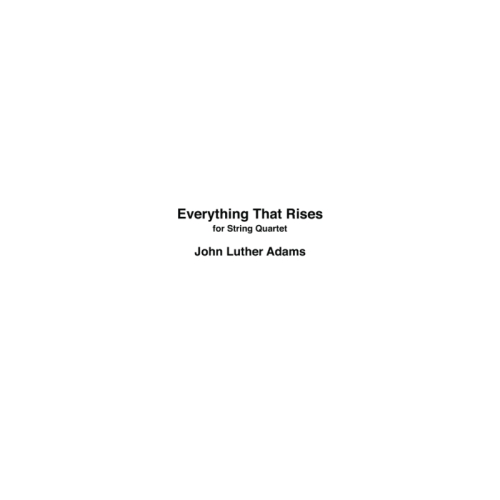 Adams, John Luther -...