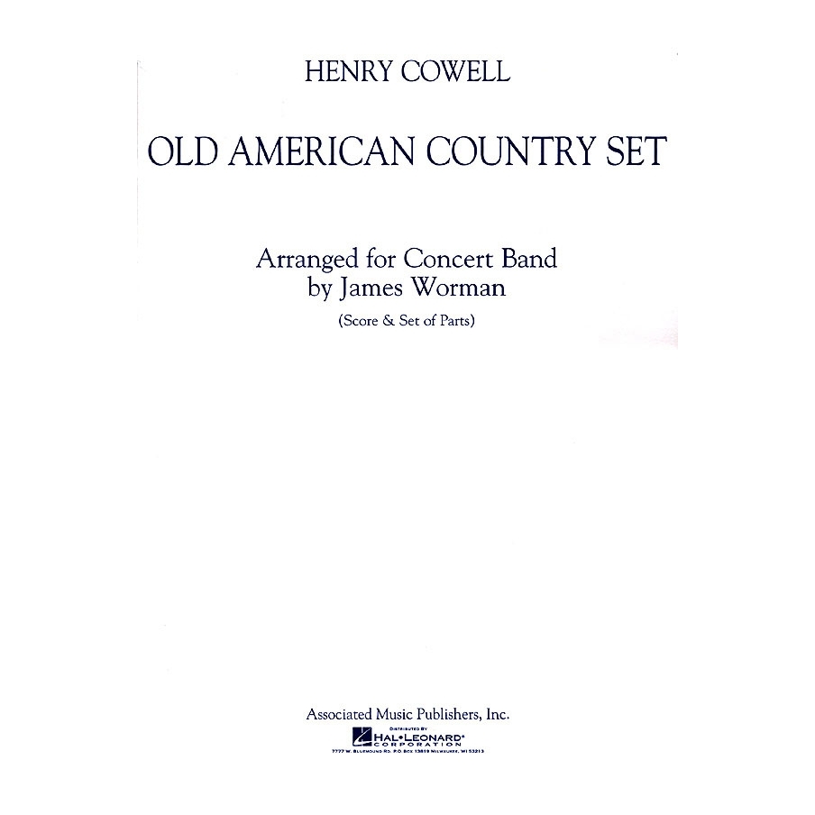 Cowell, Henry - Old American Country Set