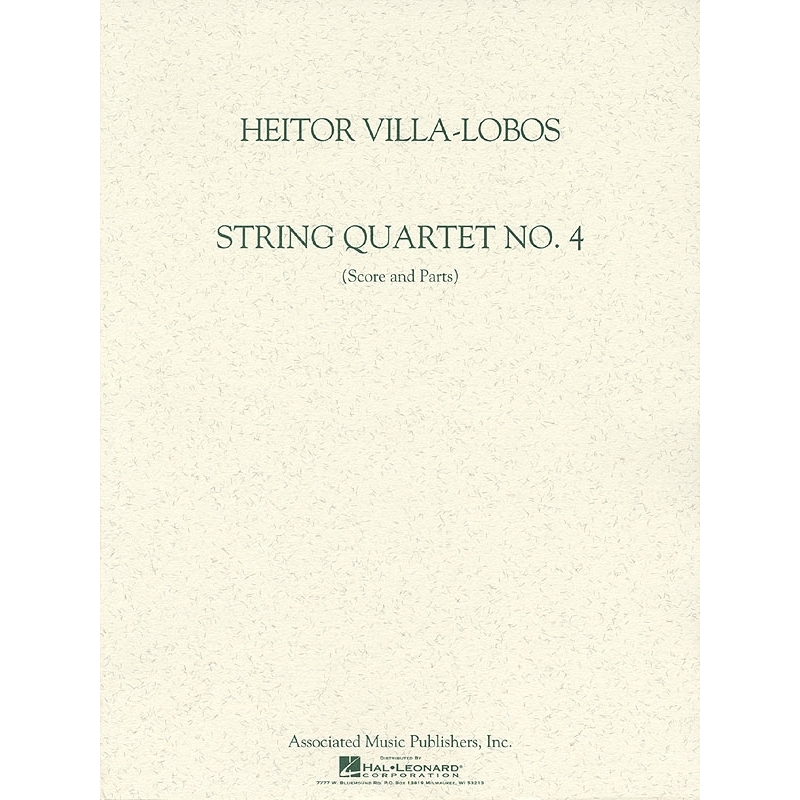 Villa-Lobos, Heitor - String Quartet No. 4