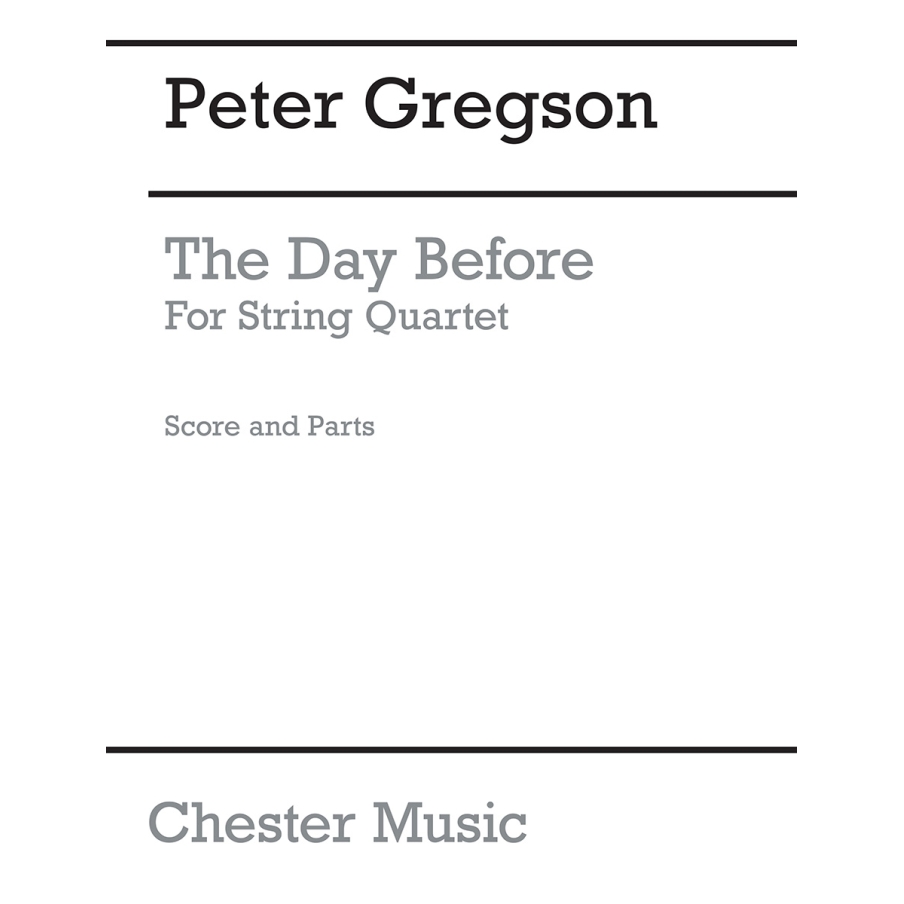 Gregson, Peter - The Day Before