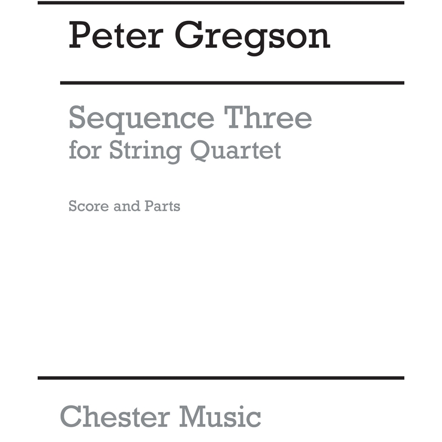 Gregson, Peter - Sequence Three