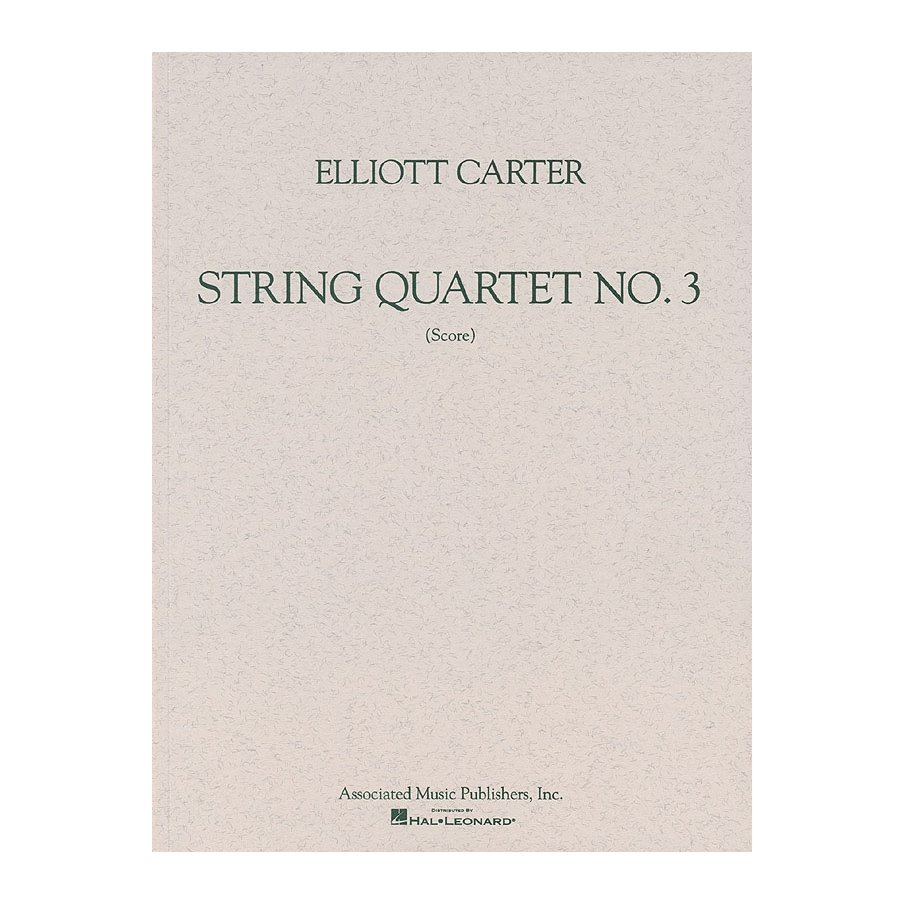Carter, Elliott - String Quartet No. 3 (1971)
