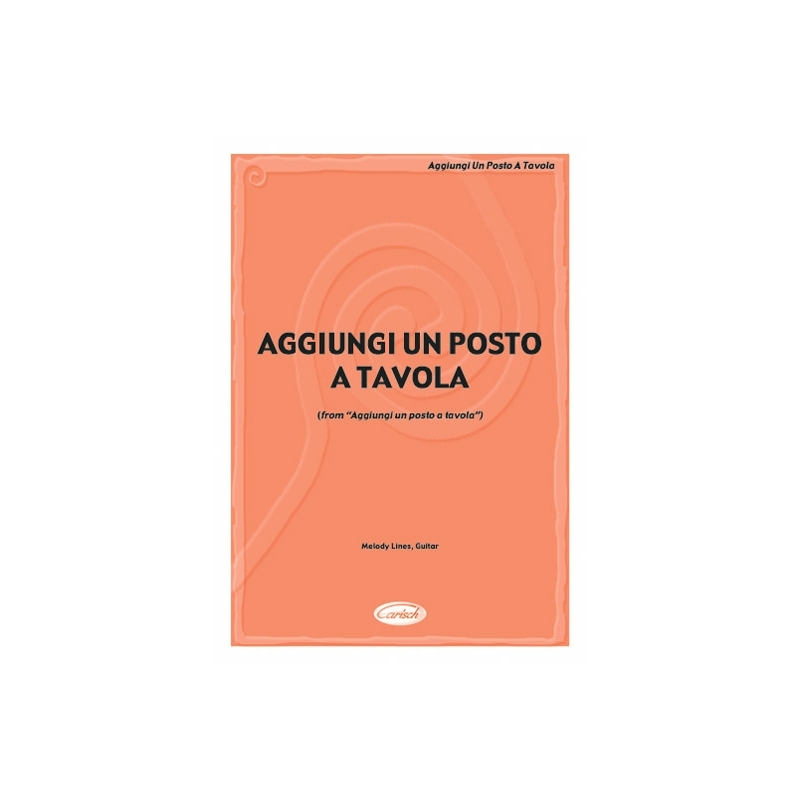 Aggiungi un posto a tavola