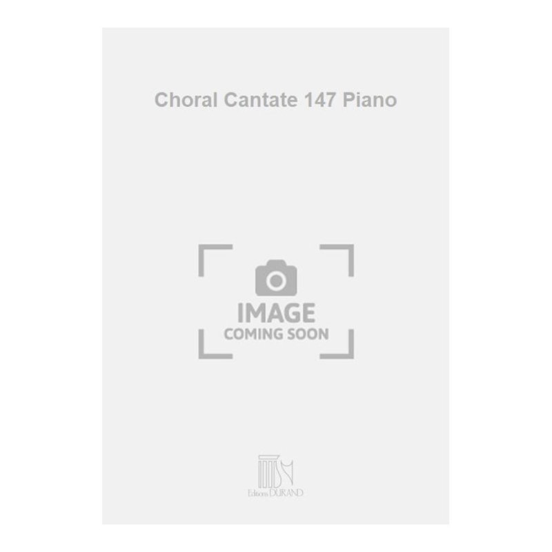 Bach, J.S - Choral Cantate 147 Piano