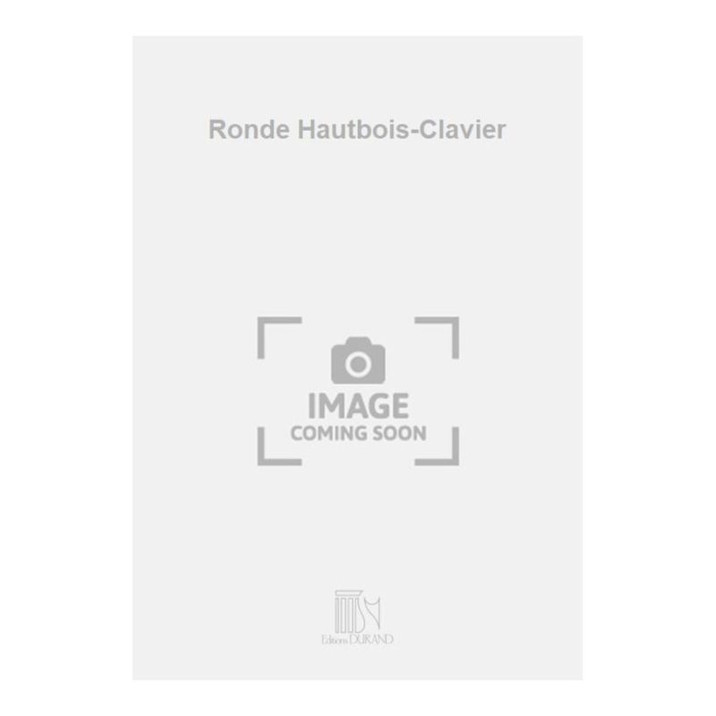 Zbar, Michel - Ronde Hautbois-Clavier