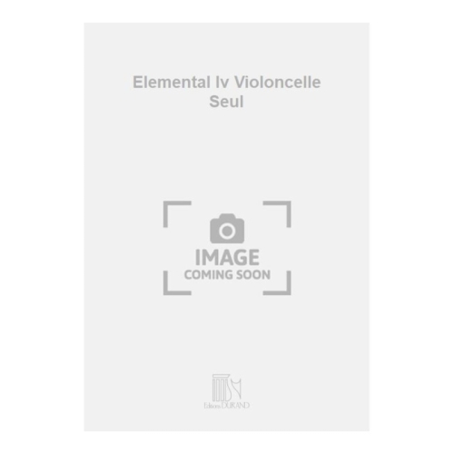 Tamba, Akira - Elemental Iv...