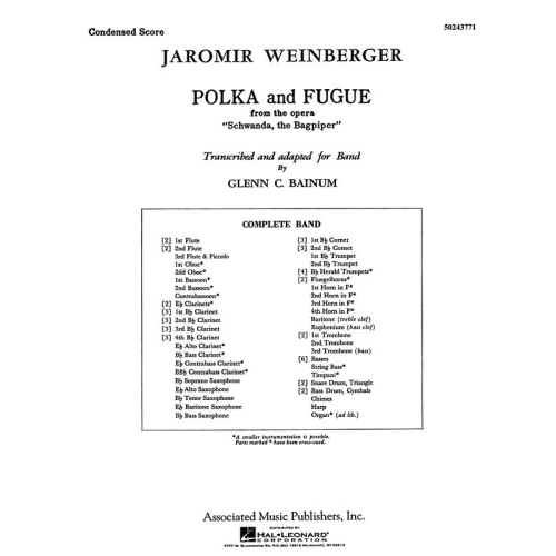 Weinberger, Jaromír - Polka...