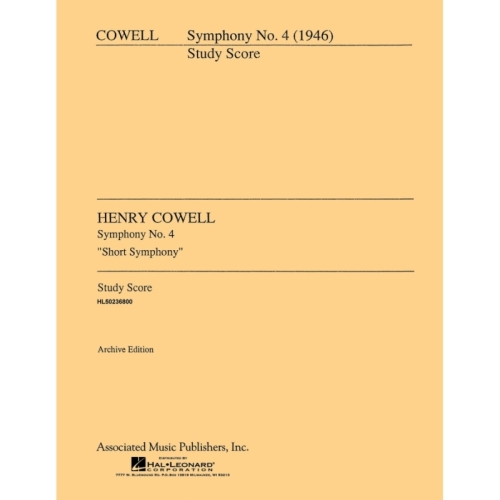 Cowell, Henry - Symphony...