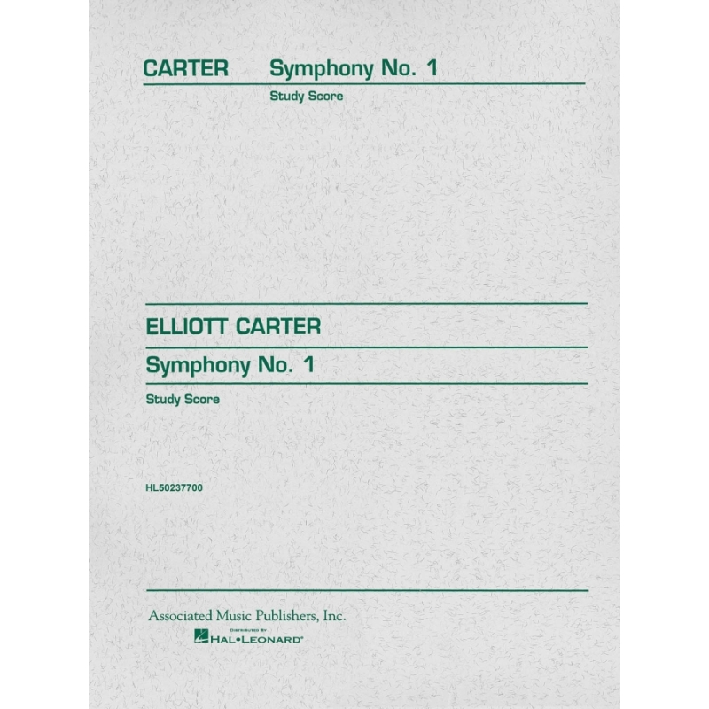 Carter, Elliott - Symphony No. 1