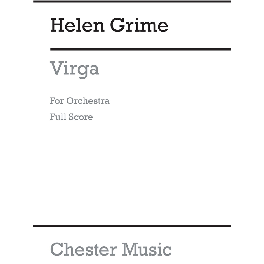 Grime, Helen - Virga
